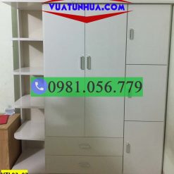 Tủ nhựa đựng quần áo 3 cánh đa năng VTL03_02