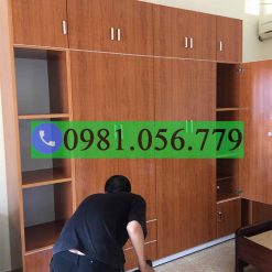 Tủ nhựa đựng quần áo 6 cánh kịch trần nhiều ngăn VTL06_04